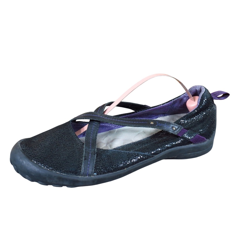 Jambu Adventure Designs Womens Mary Jane Flat Size 8M‎ Outdoor Walking Black
